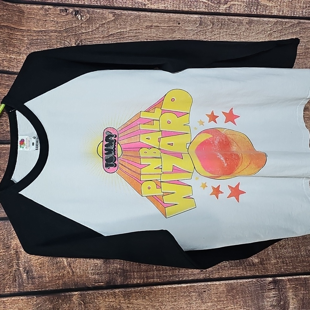 The Who T Shirt - Pinball Wizard 100% Official Long Sleeve Sz Large
